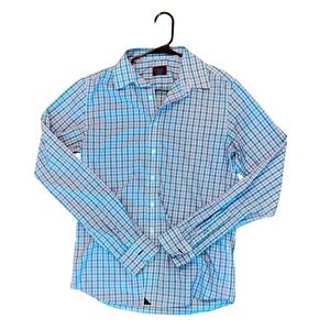 UNTUCKit Checkered Dress Shirt Medium